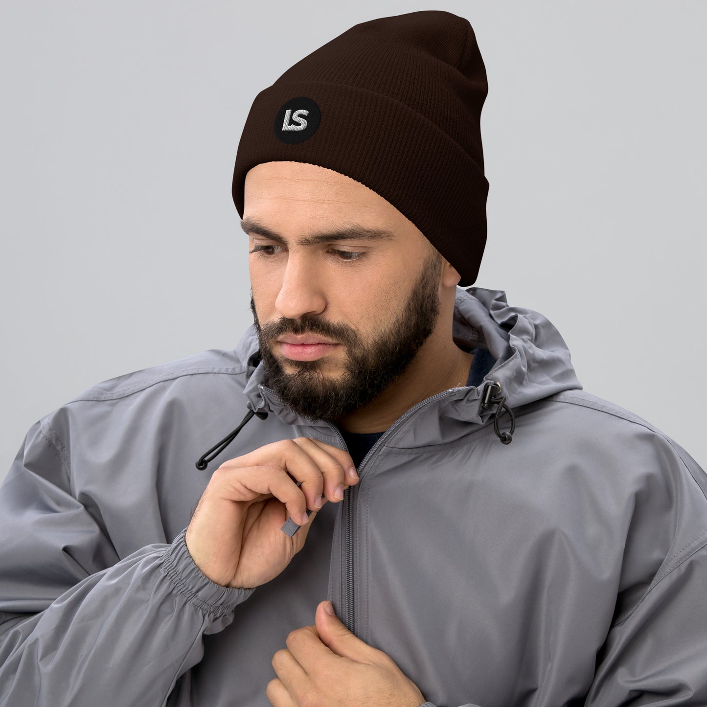 Hat: Circle Logo Cuffed Beanie