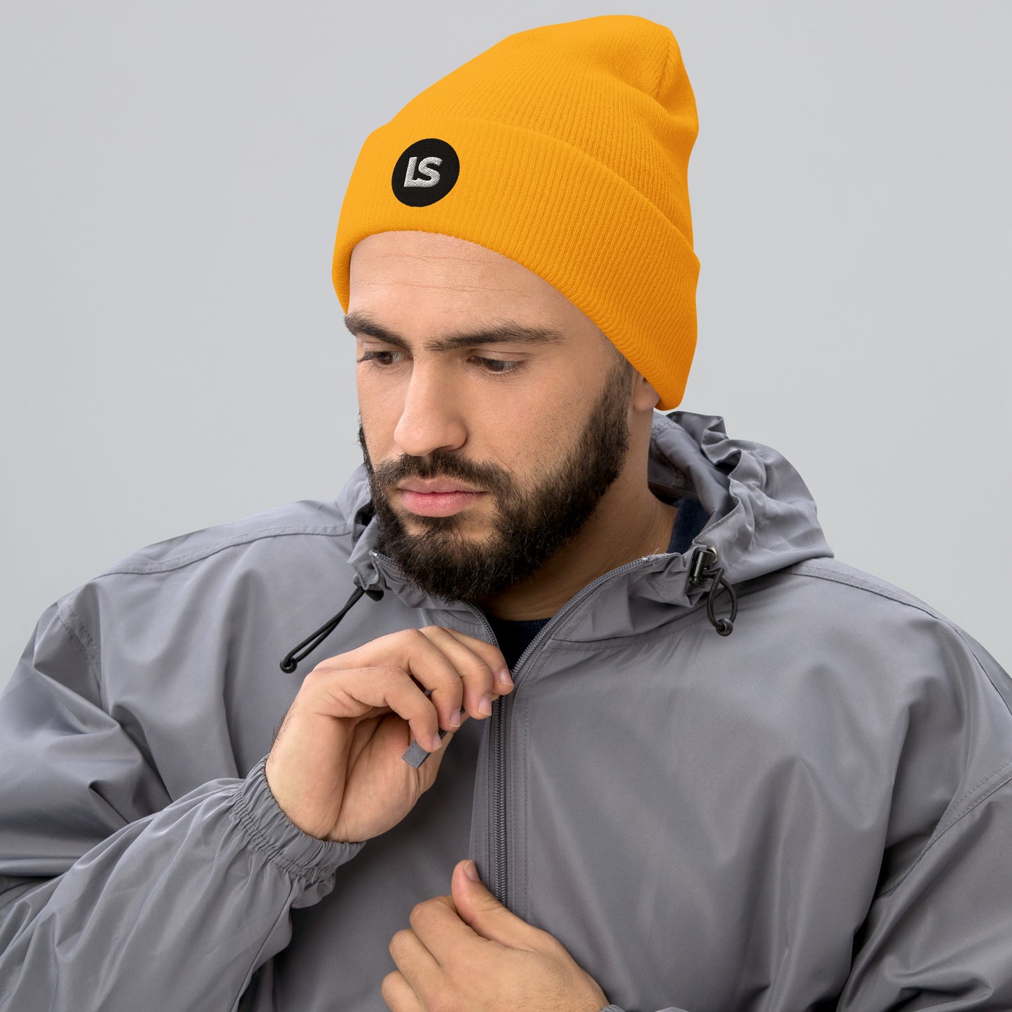 Hat: Circle Logo Cuffed Beanie