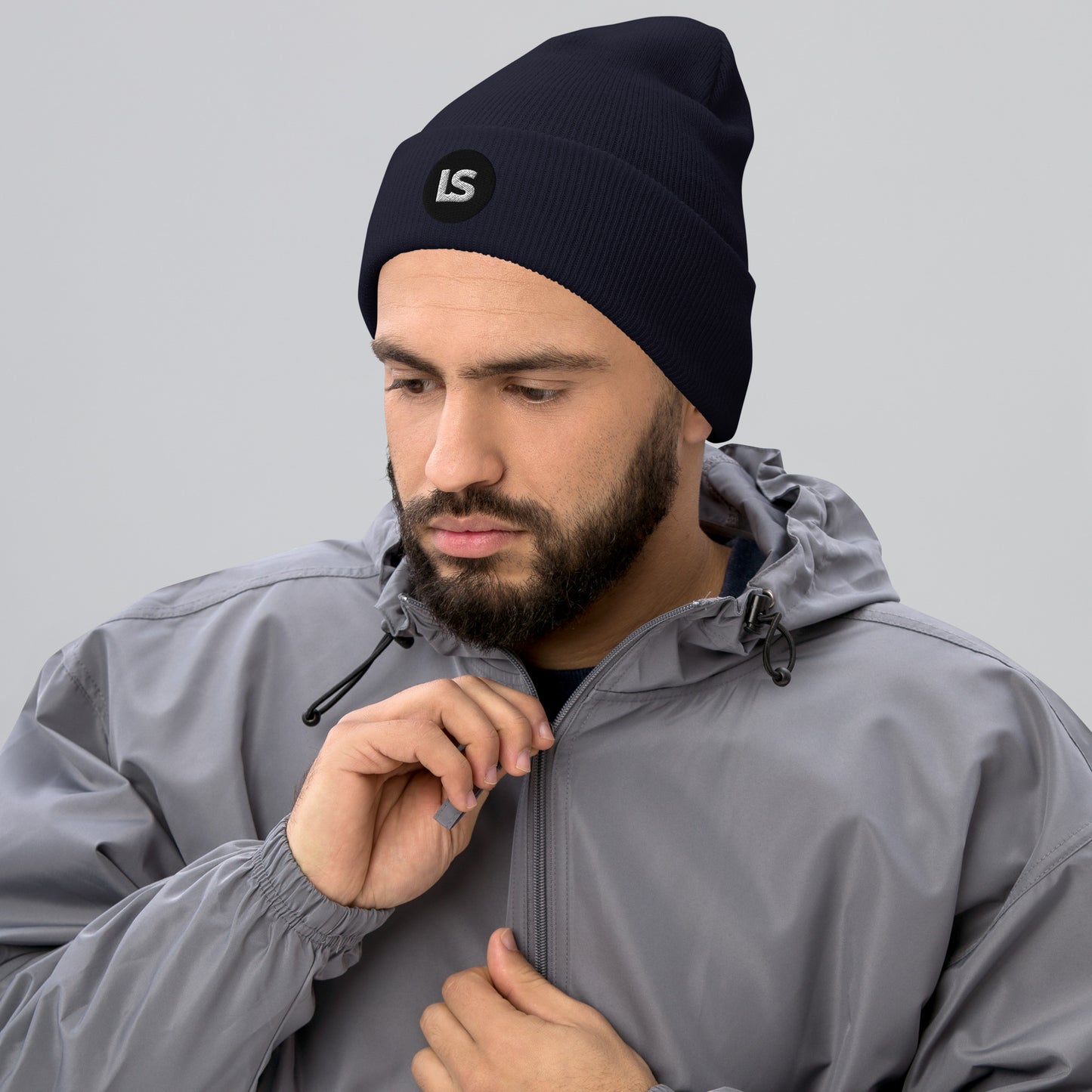 Hat: Circle Logo Cuffed Beanie