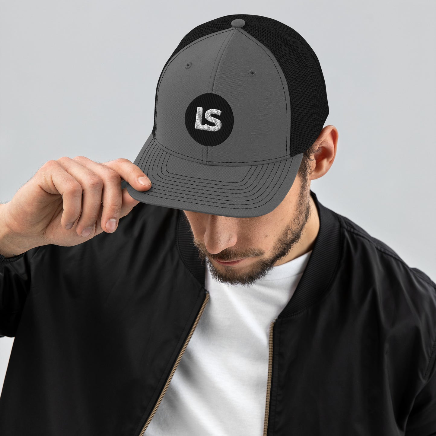 Hat: Circle Logo Trucker