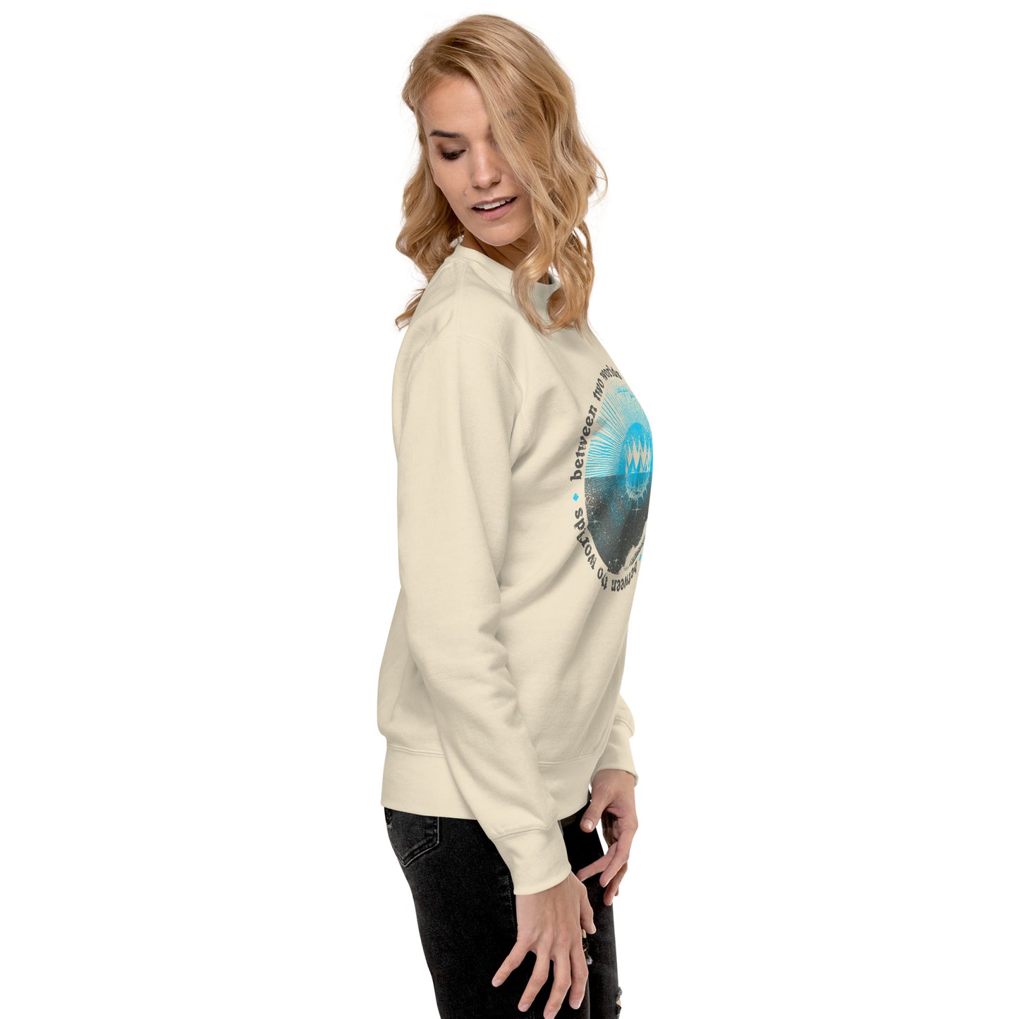 Between Two Worlds Unisex Crewneck