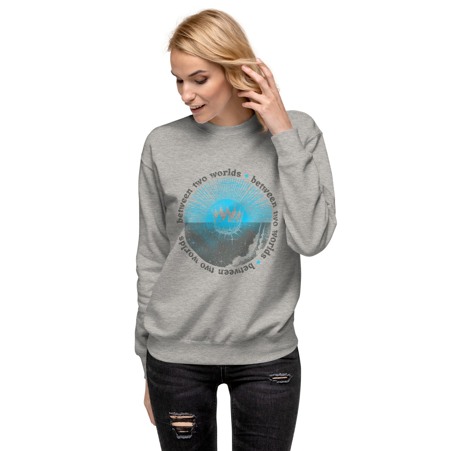 Between Two Worlds Unisex Crewneck