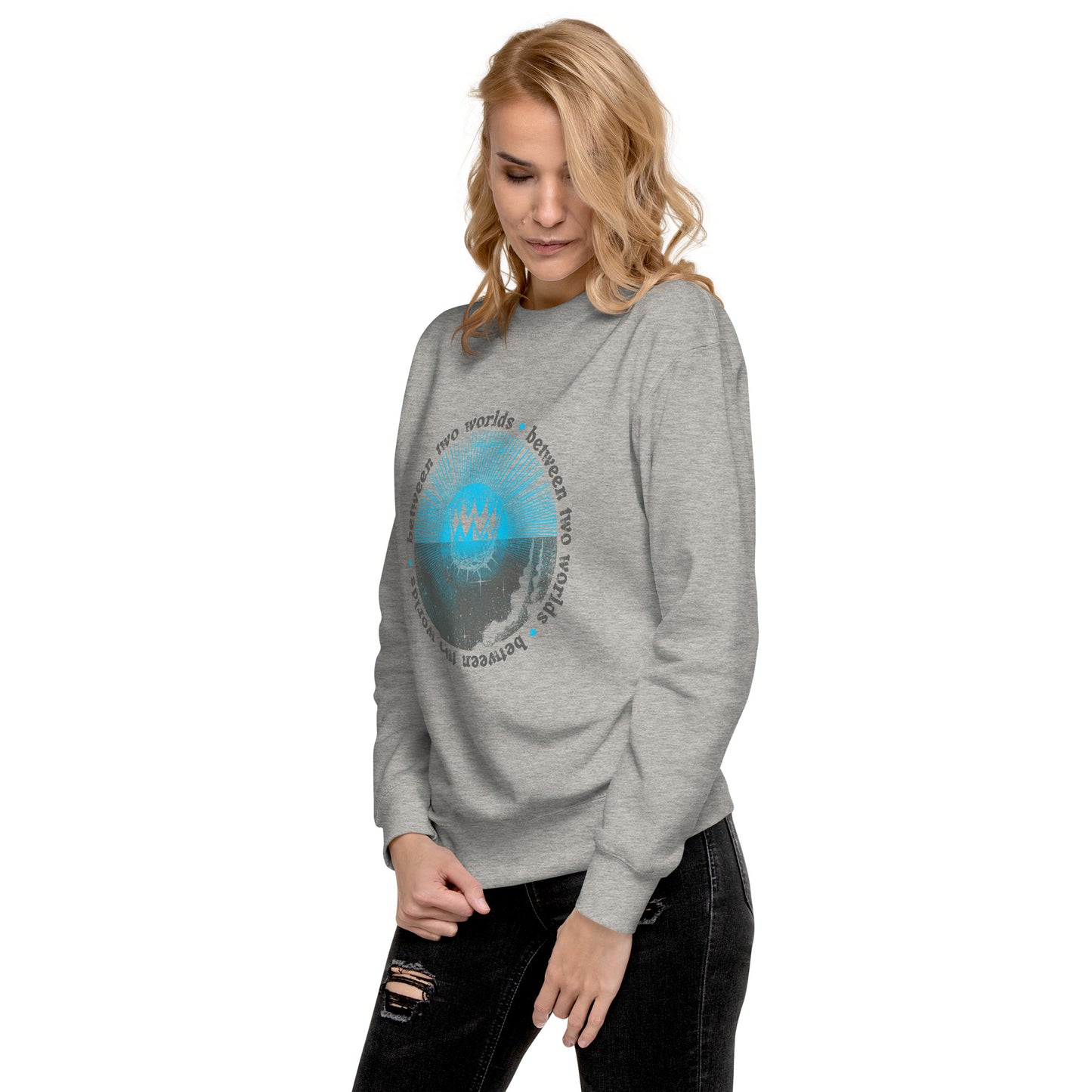 Between Two Worlds Unisex Crewneck