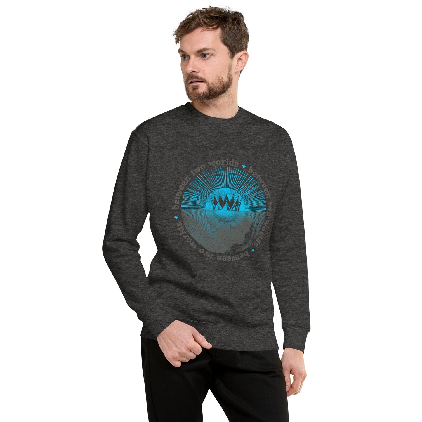 Between Two Worlds Unisex Crewneck