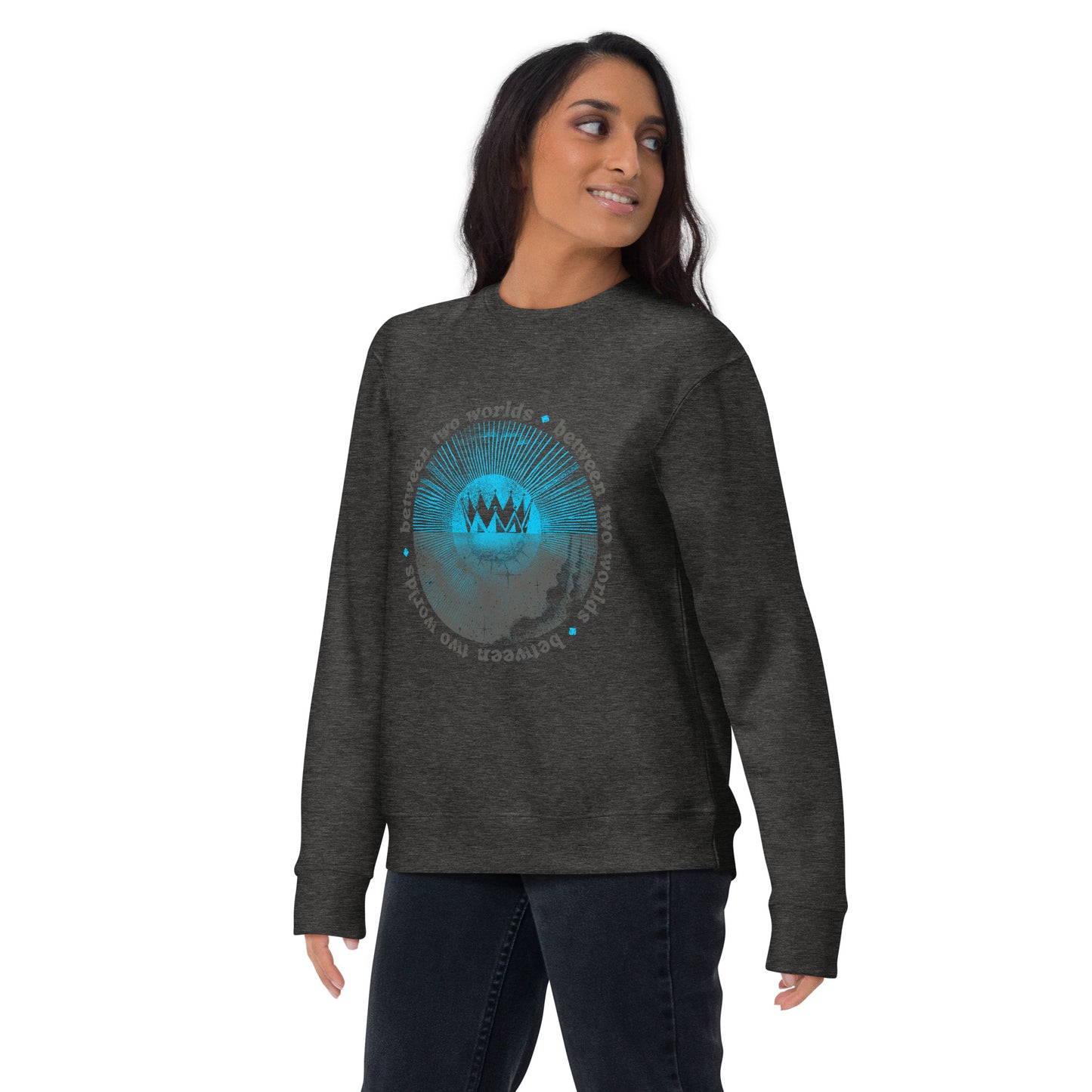 Between Two Worlds Unisex Crewneck