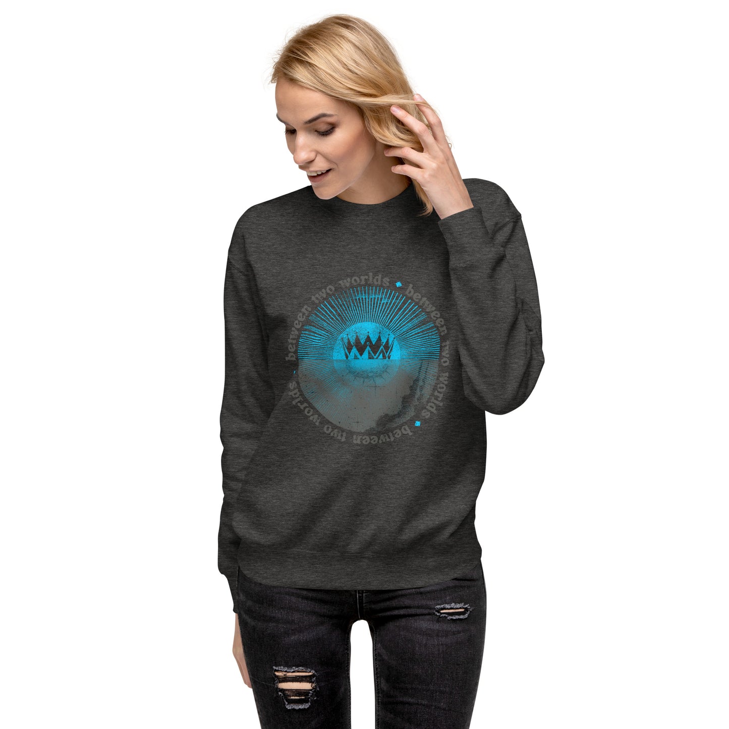 Between Two Worlds Unisex Crewneck