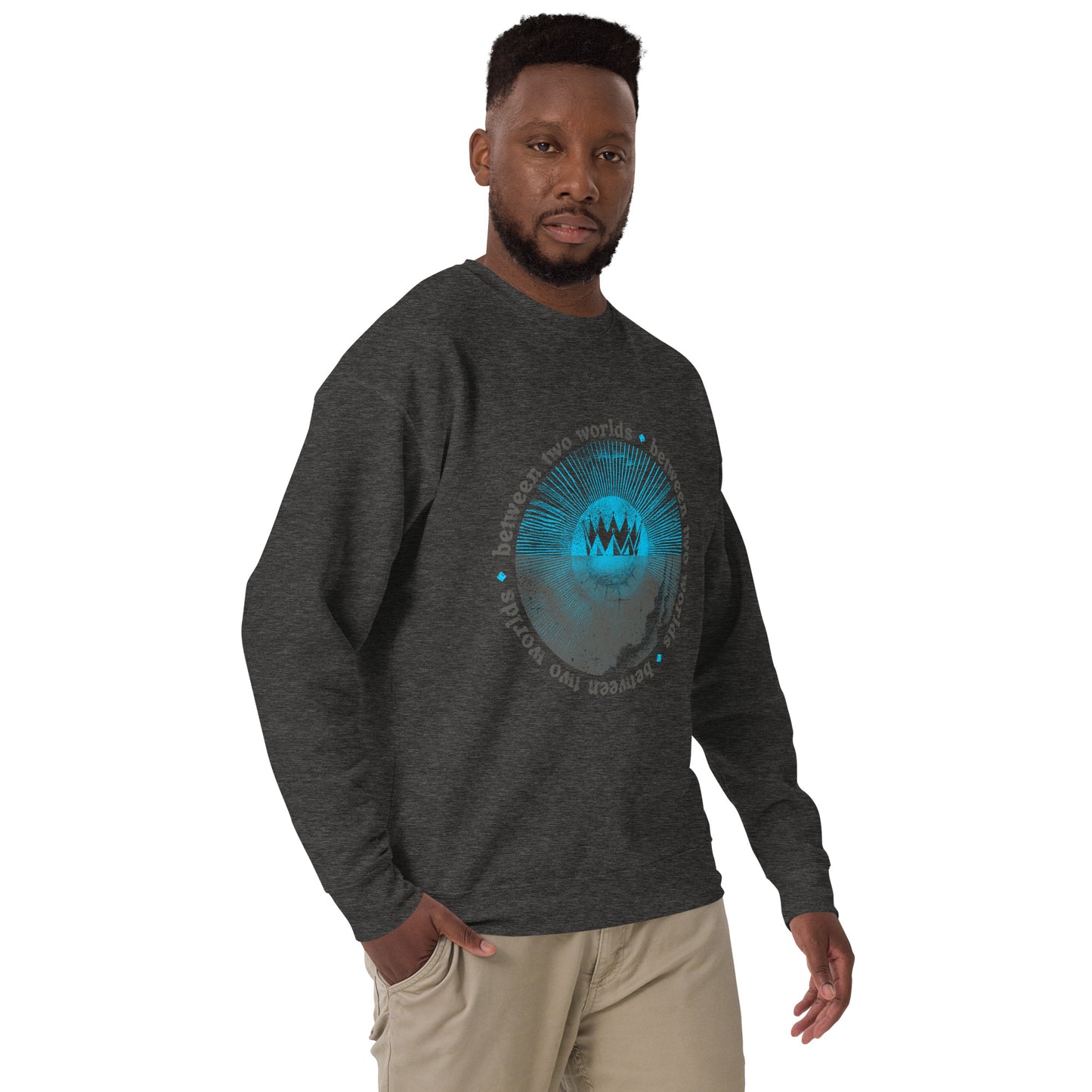 Between Two Worlds Unisex Crewneck