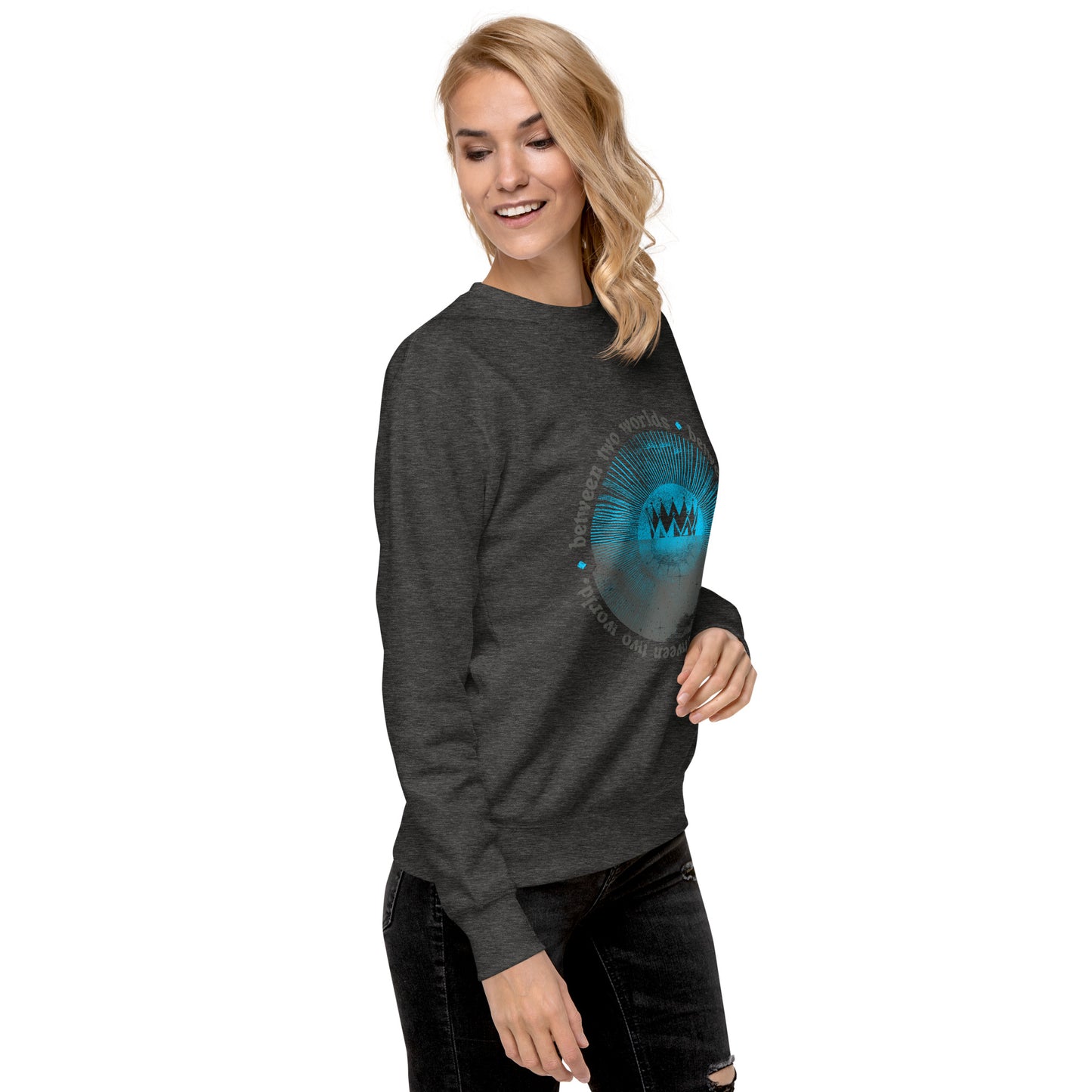 Between Two Worlds Unisex Crewneck