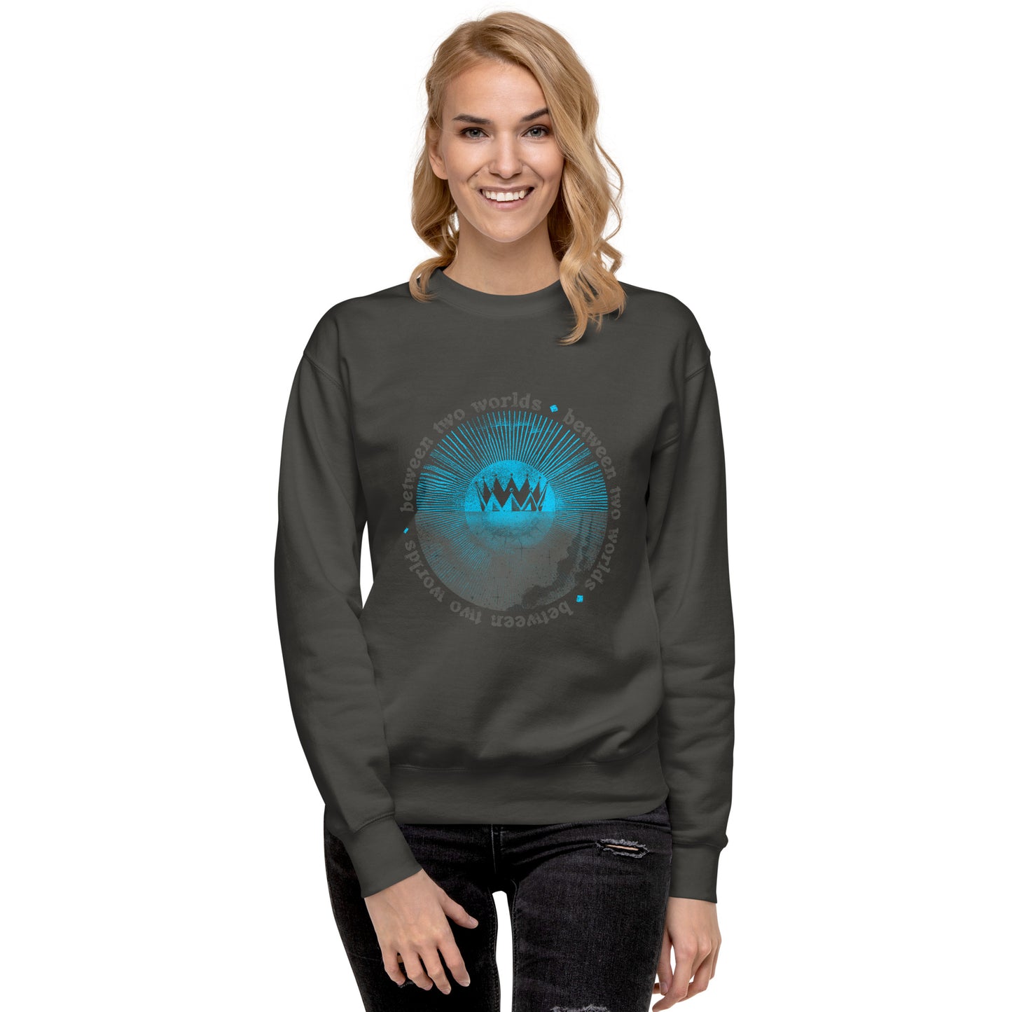 Between Two Worlds Unisex Crewneck