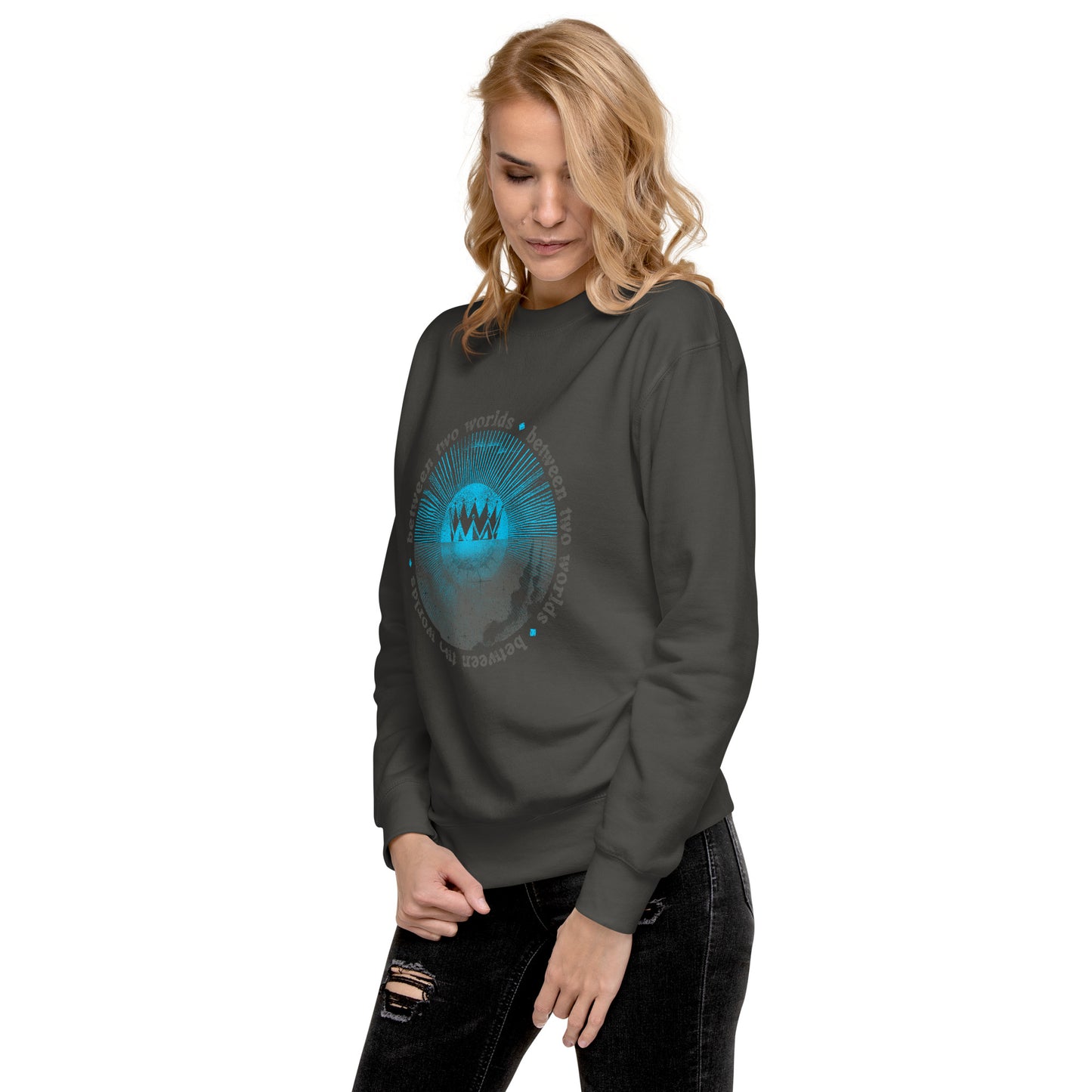 Between Two Worlds Unisex Crewneck