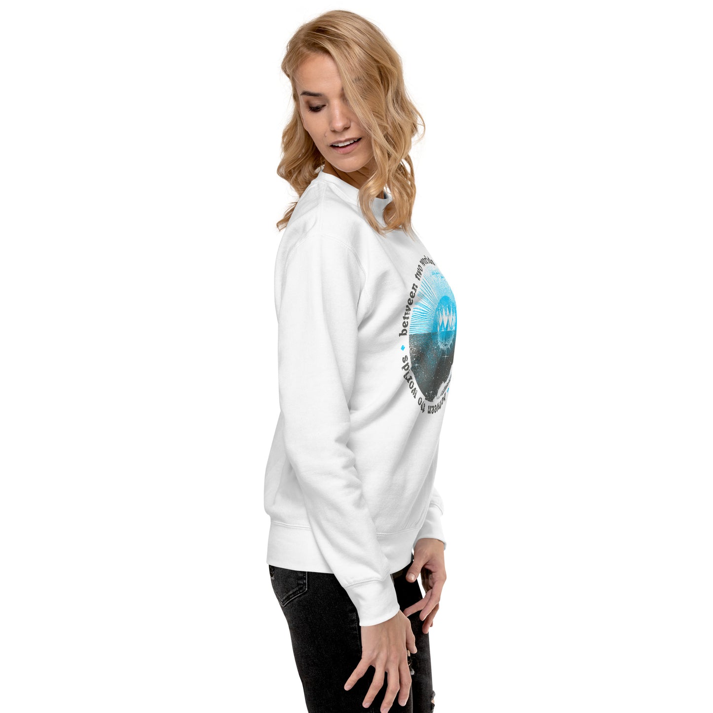 Between Two Worlds Unisex Crewneck